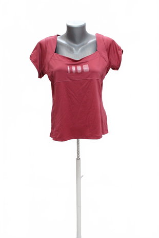 Damen -T-ShirtGenesisohne Aufdruck,farberute,größeXL