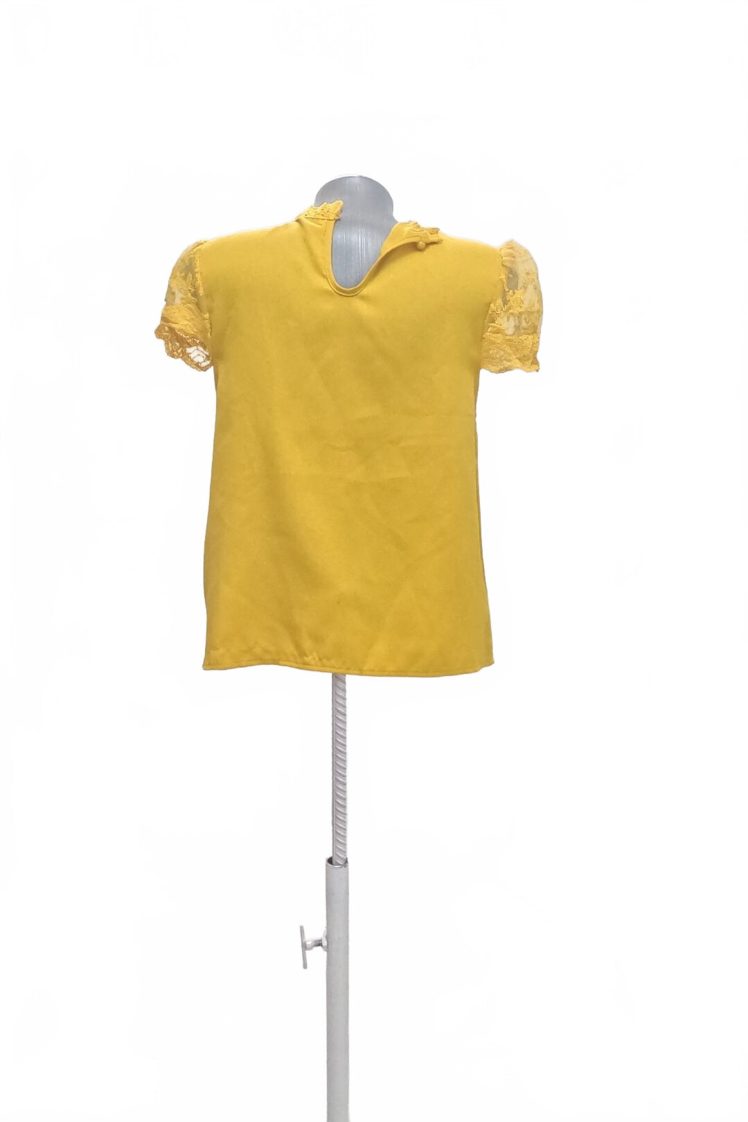 Damen -T-ShirtGenesisohne Aufdruck,farbegelb,größeS
