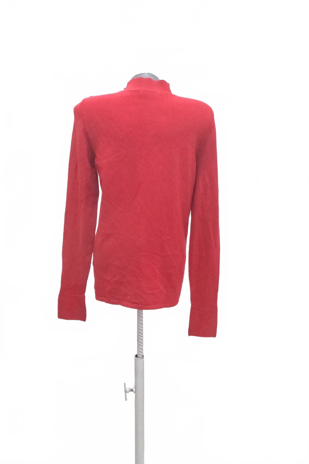 Damen -T-ShirtCamaieuohne Aufdruck,farberot,größeM