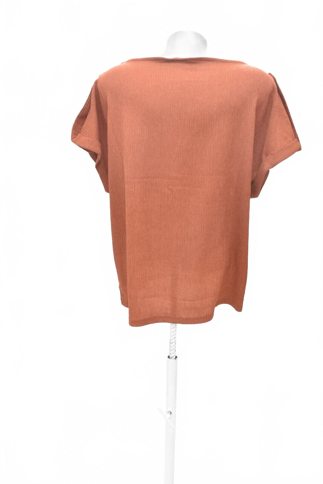 Damen -T-ShirtJaninaohne Aufdruck,farbebraun,größeL
