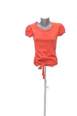 Damen -T-ShirtTom Tailorohne Aufdruck,farberot,größeS