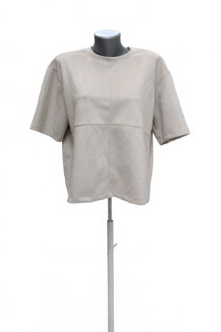 Damen -T-ShirtReservedohne Aufdruck,farbebeige,größeL