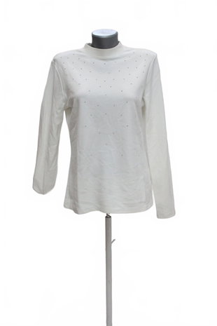 Damen -T-ShirtOrsayohne Aufdruck,farbeweiss,größeL