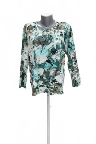 Damen -T-ShirtGenesisohne Aufdruck,farbegemustert,größe46
