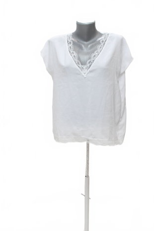Damen -T-ShirtGenesisohne Aufdruck,farbeweiss,größe38