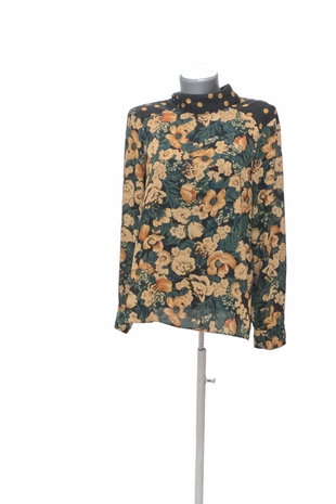 Damen -T-ShirtGenesisohne Aufdruck,farbegeblümt,größeS