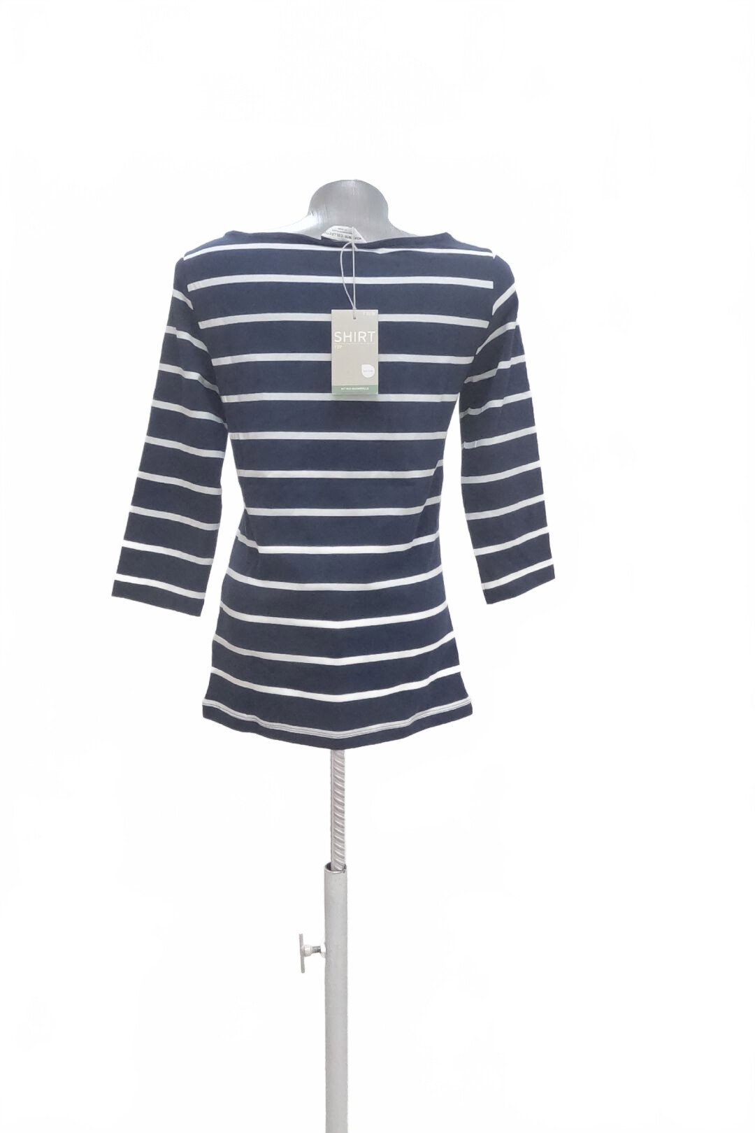 Damen -T-ShirtTchiboohne Aufdruck,farbegestreift,größeS