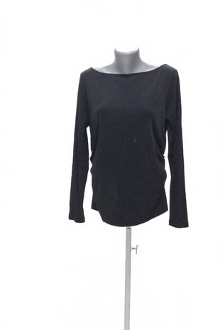 Damen -T-ShirtC&Aohne Aufdruck,farbeschwarz,größeXL