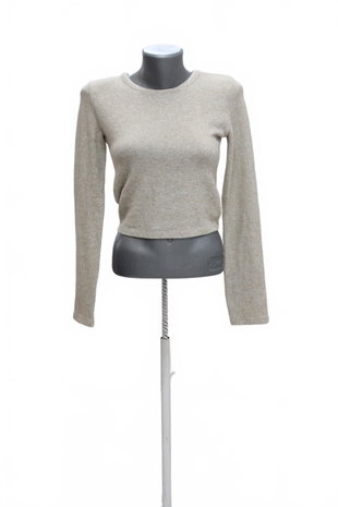 Damen -T-ShirtZaraohne Aufdruck,farbebeige,größeM
