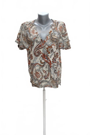 Damen -T-ShirtEver.meohne Aufdruck,farbegemustert,größe40