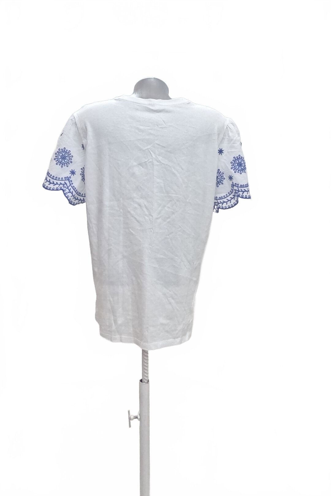 Damen -T-ShirtGenesismit Aufdruck,farbeweiss,größeXL