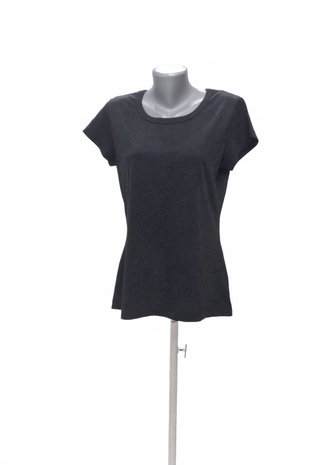 Damen -T-ShirtGenesisohne Aufdruck,farbeschwarz,größeL