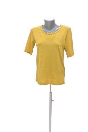 Damen -T-ShirtSinsayohne Aufdruck,farbegelb,größeM