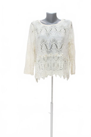 Damen -T-ShirtGenesisohne Aufdruck,farbebeige,größe46