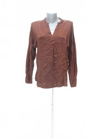 Damen -T-ShirtMangoohne Aufdruck,farbebraun,größeS