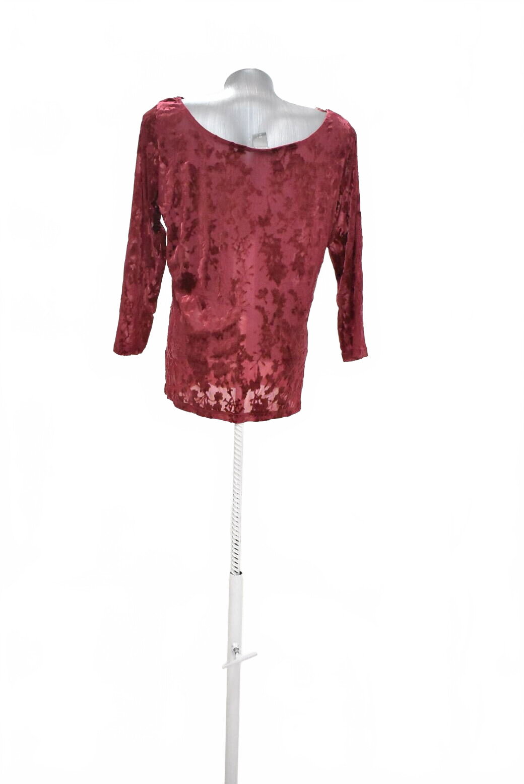 Damen -T-ShirtLindexohne Aufdruck,farbebordo,größeL