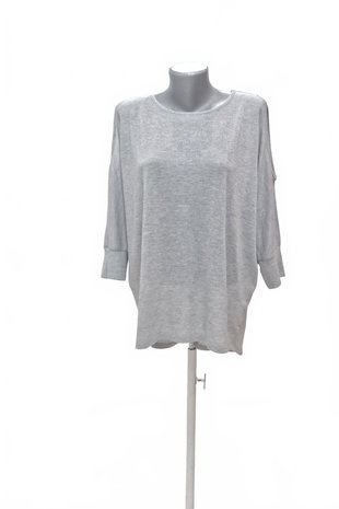 Damen -T-ShirtColloseumohne Aufdruck,farbegrau,größeL