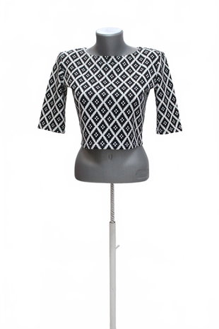 Damen -T-ShirtGenesisohne Aufdruck,farbegemustert,größeXS