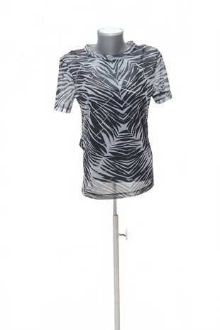 Damen -T-ShirtDesigualohne Aufdruck,farbegemustert,größeM