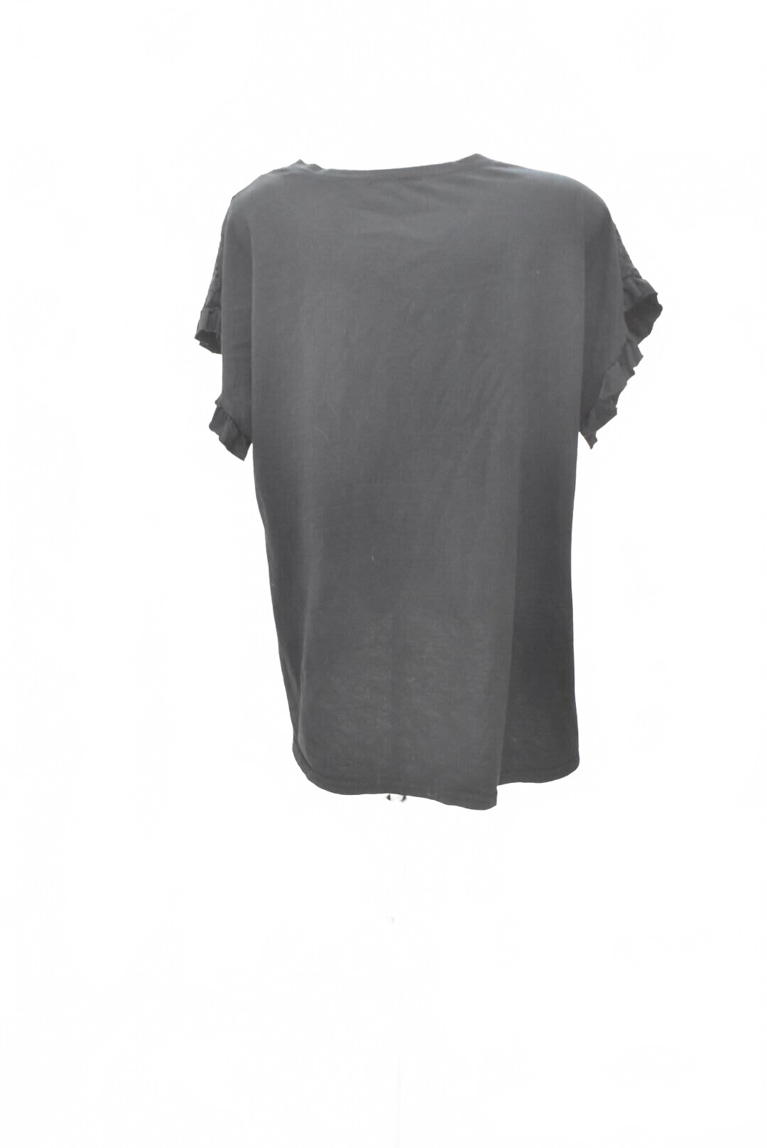Damen -T-ShirtGenesisohne Aufdruck,farbeschwarz,größeXL