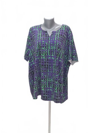 Damen -T-ShirtUlla Popkenohne Aufdruck,farbegemustert,größe54