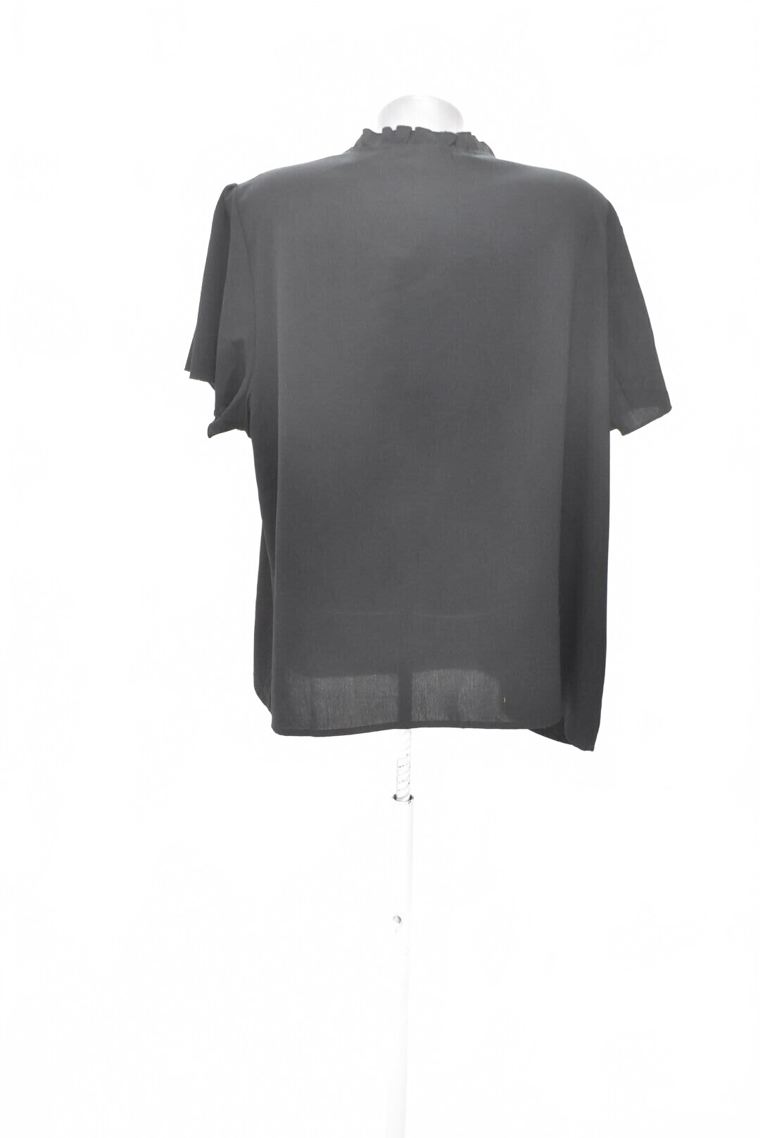Damen -T-ShirtSheinohne Aufdruck,farbeschwarz,größeXL