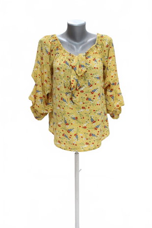 Damen -T-ShirtPrimarkohne Aufdruck,farbegeblümt,größe42