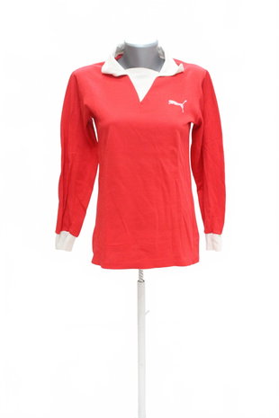Damen -T-ShirtGenesisohne Aufdruck,farberot,größeM