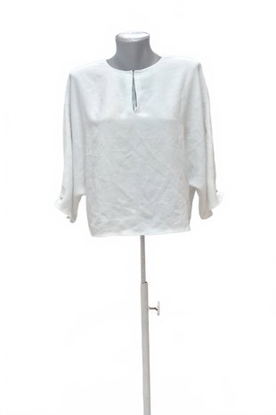 Damen -T-ShirtMangoohne Aufdruck,farbeweiss,größeM