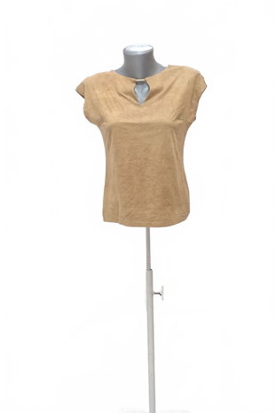 Damen -T-ShirtMohitoohne Aufdruck,farbebraun,größeS