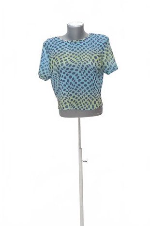 Damen -T-ShirtPrimarkohne Aufdruck,farbegemustert,größeL