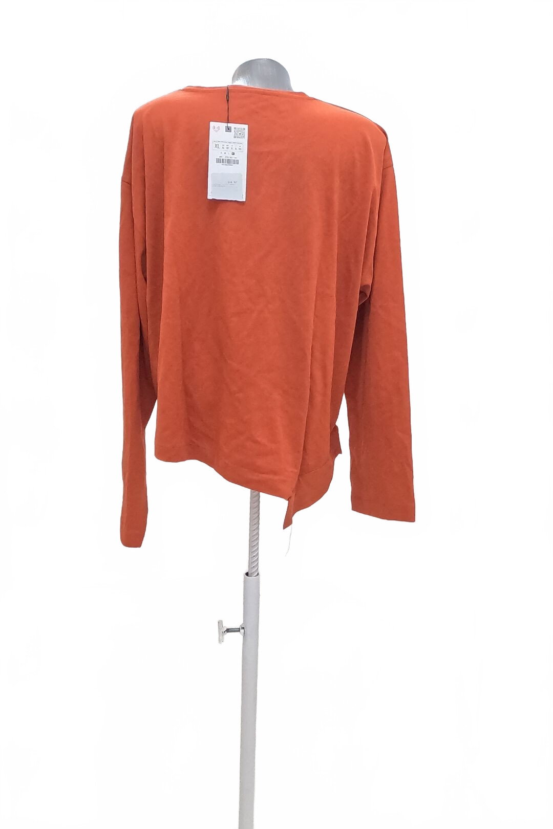 Damen -T-ShirtZaraohne Aufdruck,farbeorange,größeXL