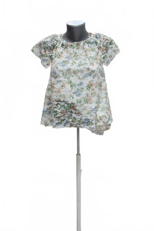 Damen -T-ShirtJaninaohne Aufdruck,farbegeblümt,größe40