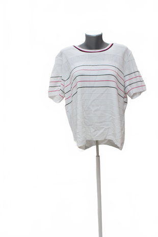 Damen -T-ShirtGenesisohne Aufdruck,farbegestreift,größeL