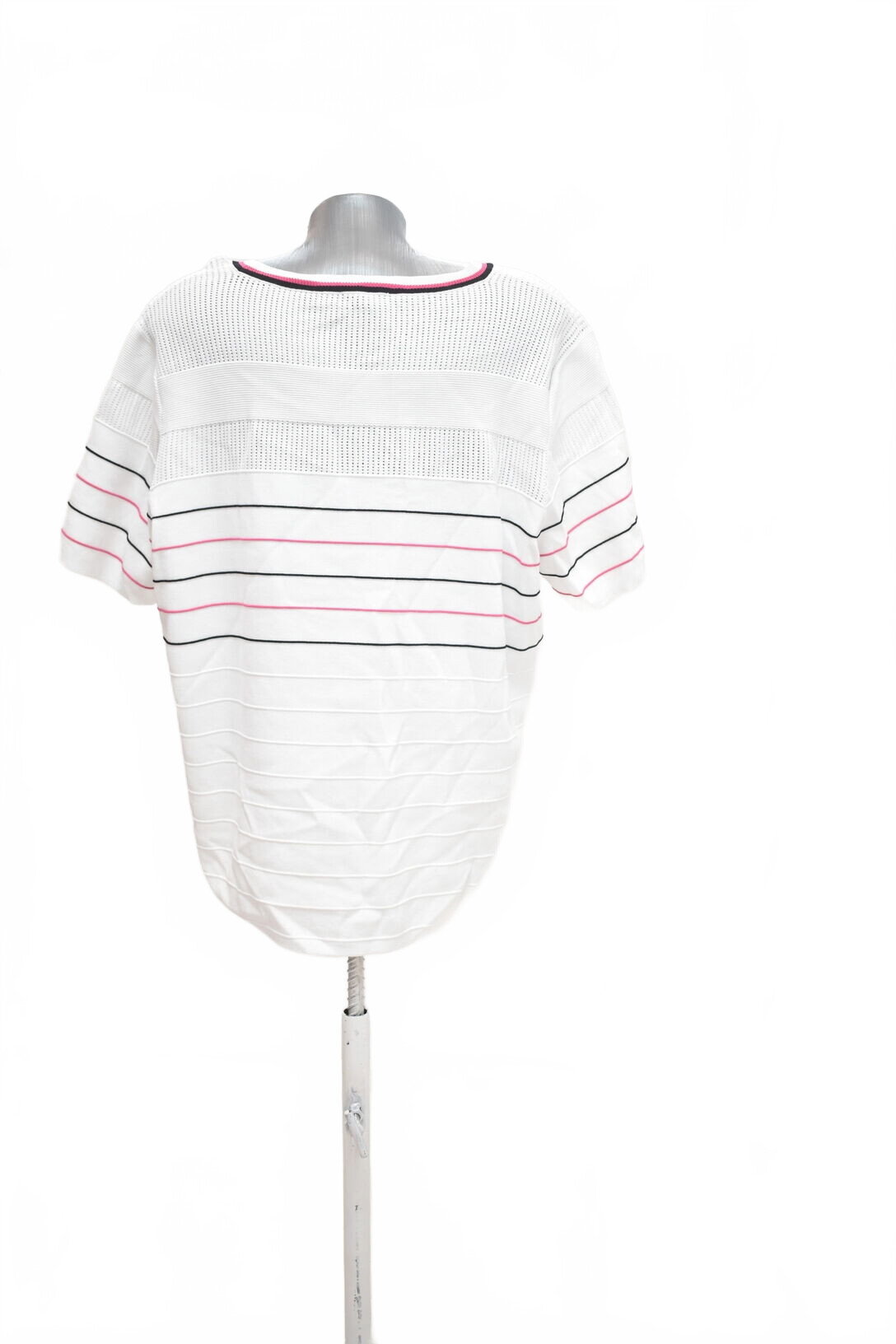 Damen -T-ShirtGenesisohne Aufdruck,farbegestreift,größeL