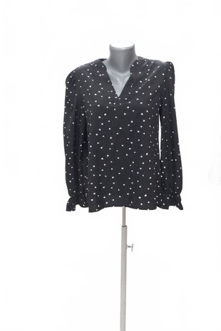 Damen -T-ShirtSheinohne Aufdruck,farbegemustert,größeM