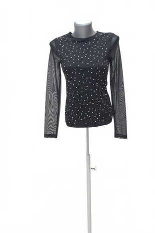 Damen -T-ShirtMohitoohne Aufdruck,farbeschwarz,größeXS