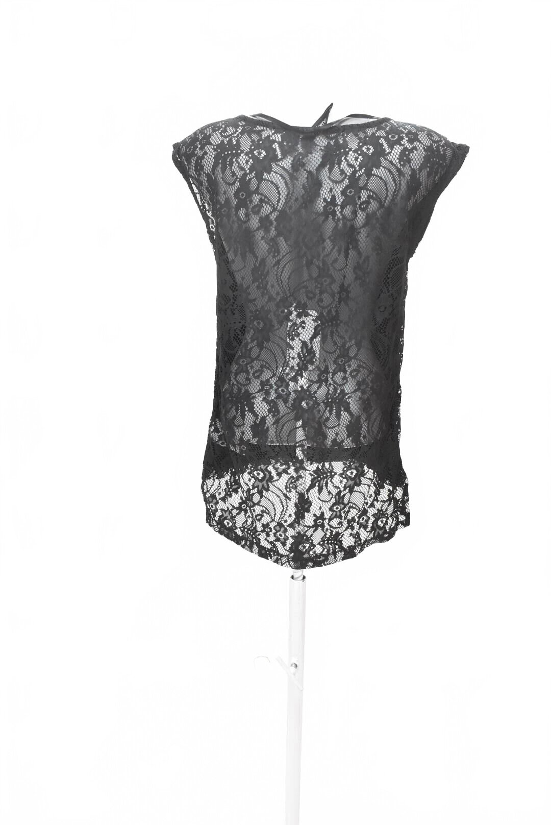 Damen -T-ShirtFlameohne Aufdruck,farbeschwarz,größeXS