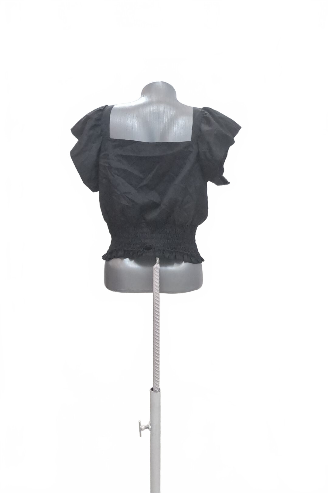 Damen -T-ShirtSheinohne Aufdruck,farbeschwarz,größeM