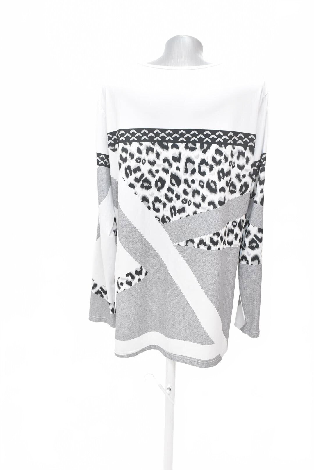 Damen -T-ShirtGenesisohne Aufdruck,farbegemustert,größeXL