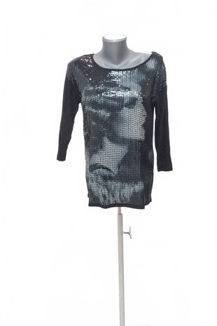 Damen -T-ShirtS.oliverohne Aufdruck,farbeschwarz,größe38