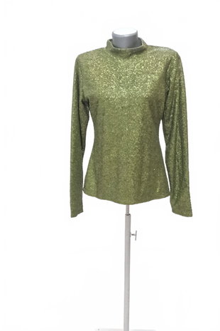 Damen -T-ShirtGenesisohne Aufdruck,farbegrün,größeM