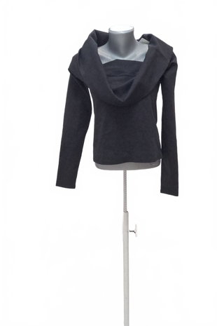 Damen -T-ShirtCosohne Aufdruck,farbeschwarz,größeM