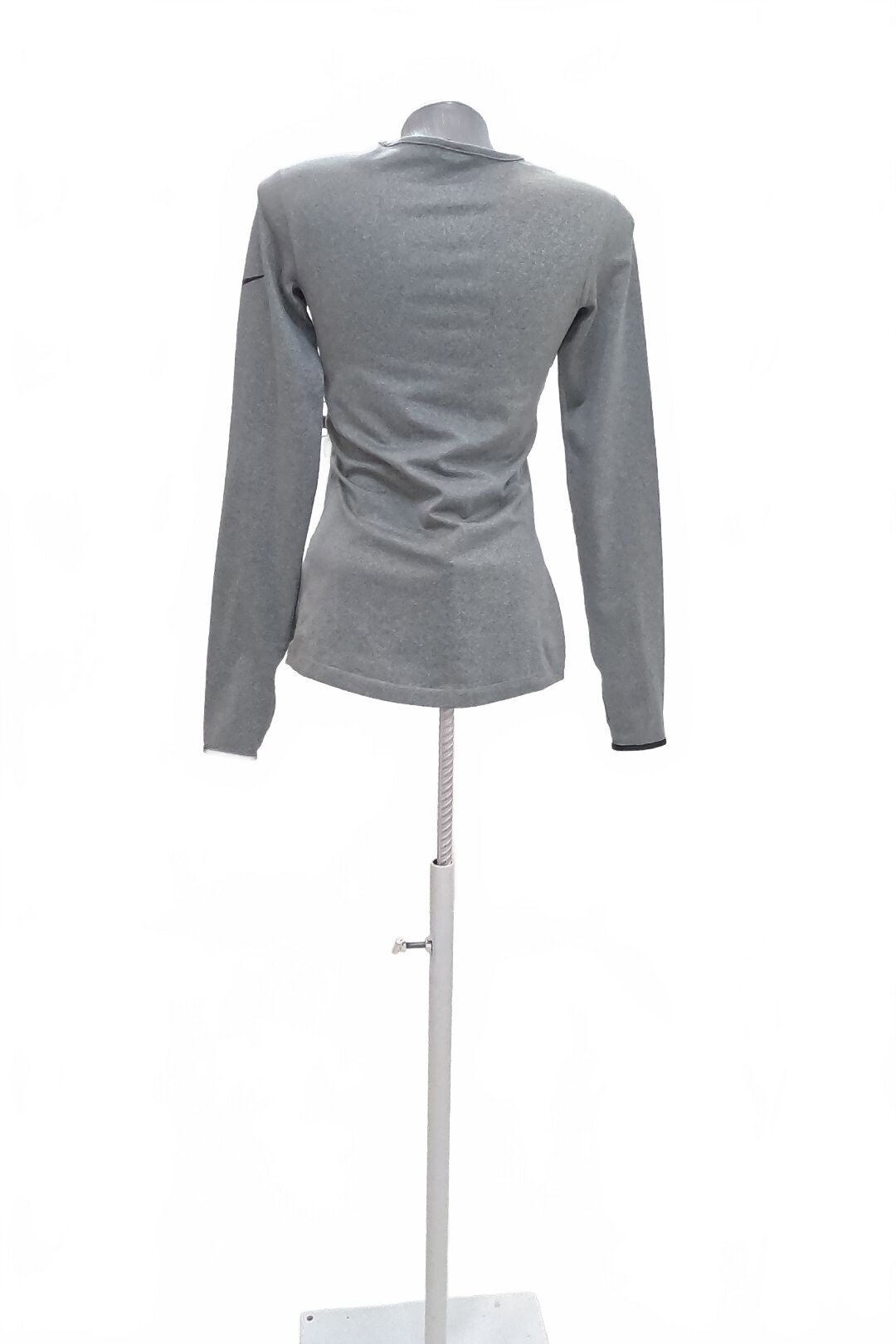 Damen -T-ShirtNikeohne Aufdruck,farbegrau,größeS
