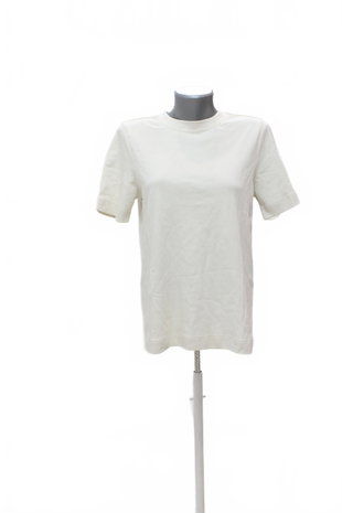 Damen -T-ShirtF&Fohne Aufdruck,farbebeige,größeXS