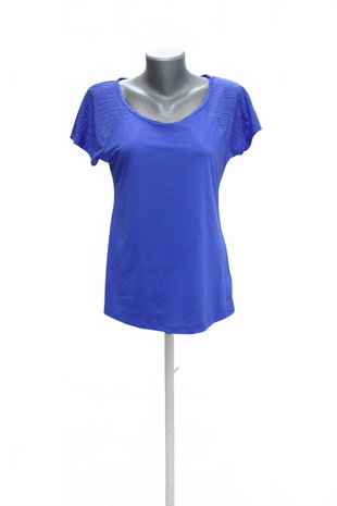 Damen -T-ShirtF&Fohne Aufdruck,farbeblau,größeM