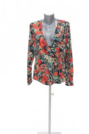 Damen bluse : Brand,Farbegeblümt,größe: size