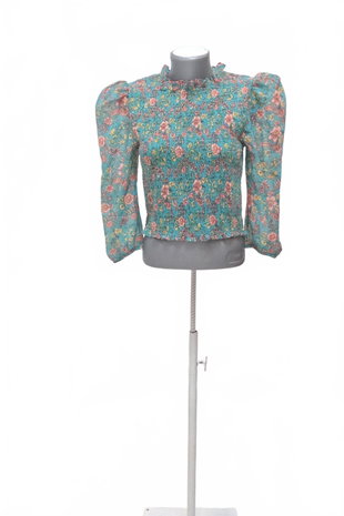 Damen -T-ShirtSinsayohne Aufdruck,farbegeblümt,größeL