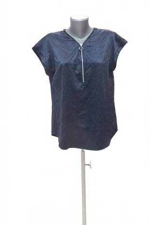 Damen -T-ShirtVero Modaohne Aufdruck,farbeblau,größeM