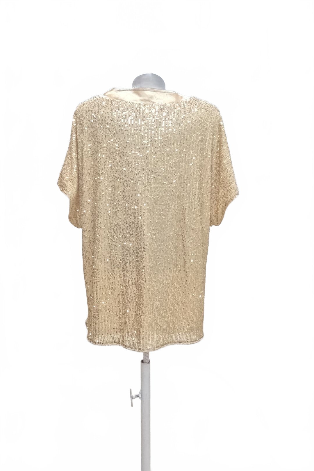 Damen -T-ShirtGenesisohne Aufdruck,farbegold,größeXL